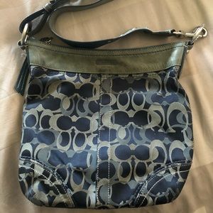Coach handbag in blue